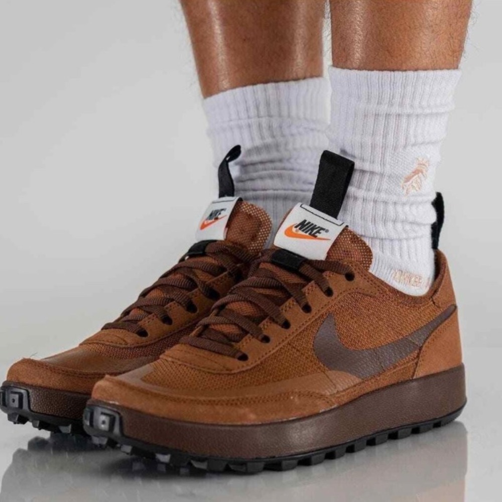 NIKE X TOM SACHS GENERAL PURPOSE SHOE BROWN